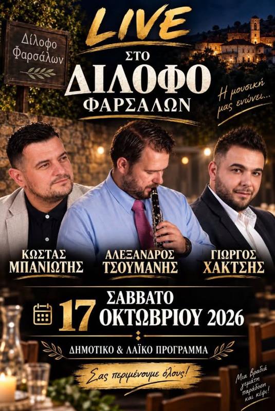 Πανηγύρι στο Δίλοφο Φαρσάλων Λάρισας