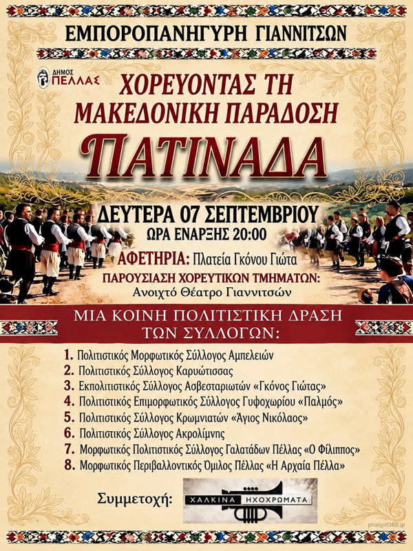 Μακεδονική Παράδοση στα Γιαννιτσά Πέλλας