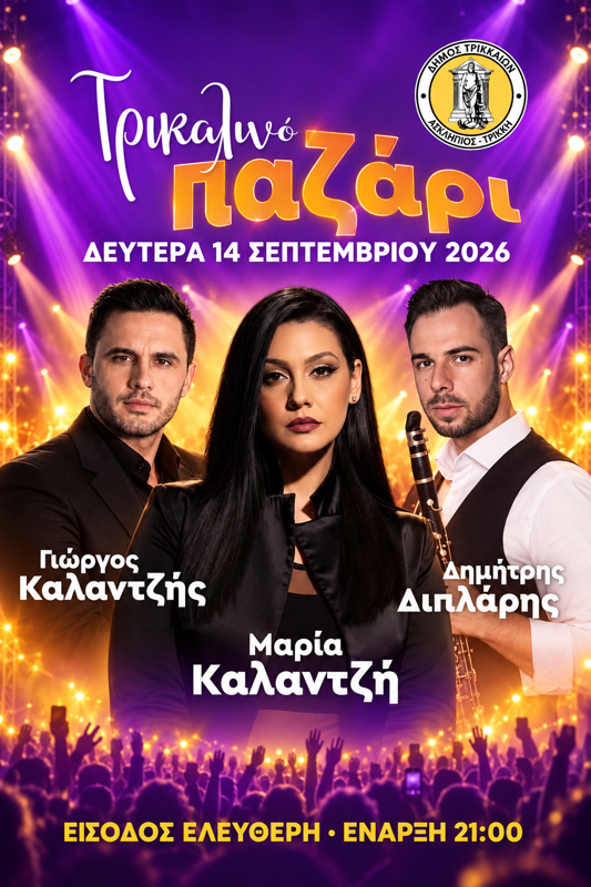 Τρικαλινό Παζάρι στα Τρίκαλα Τρικάλων